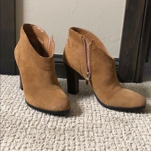 Stacked Heel Ankle Booties